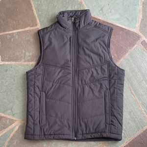 NWT Port Authority Men's Charcoal Quilted Vest